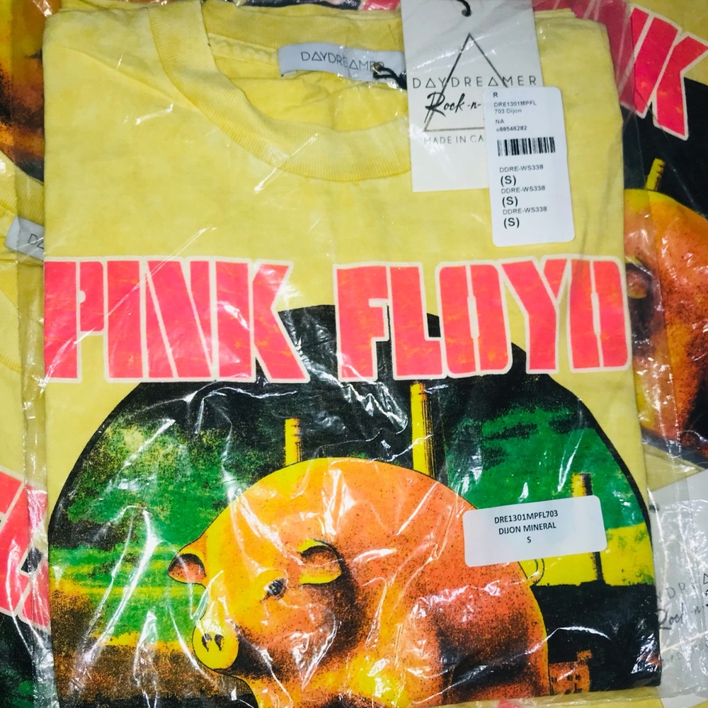 4 Daydreamer Pink Floyd Animals Tour Graphic Tees Small - Picture 6 of 14